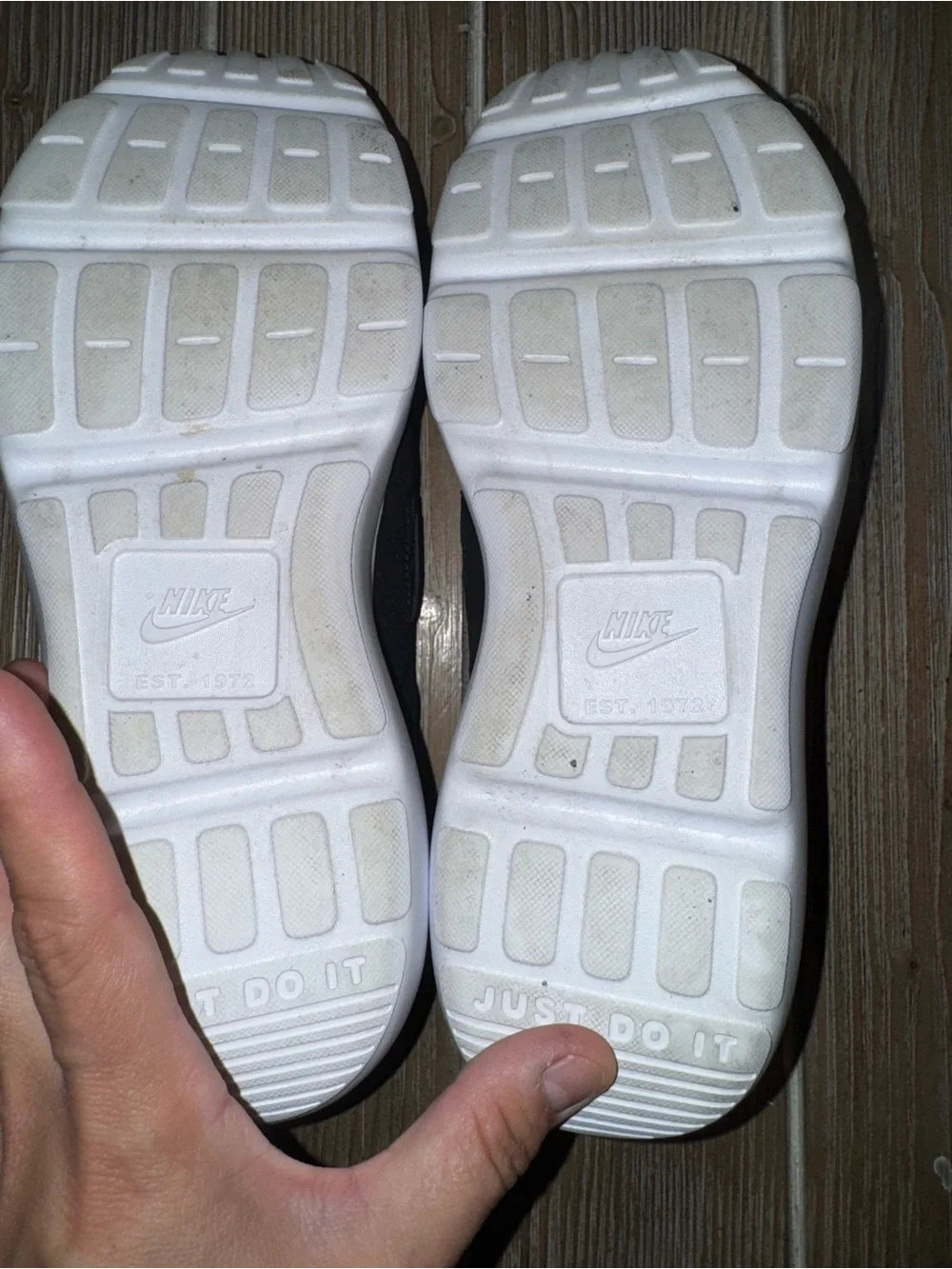 Nike Womens AD Comfort Slip-On Black & White Sneakers